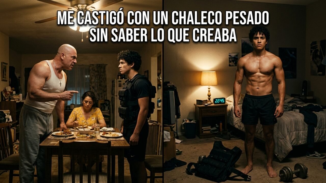 Mi padre me obligó a cargar un chaleco de pesas sin saber que forjó a su peor rival